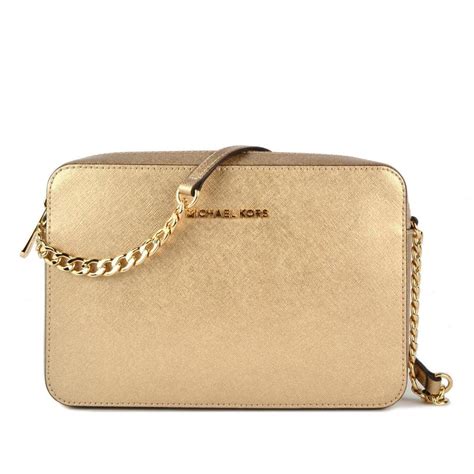 michael michael kors leather crossbody with chain attachment|Michael Kors Crossbody thick strap.